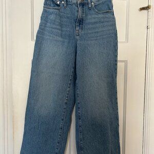 Madewell The Perfect Vintage Wide Leg Jean Size 29